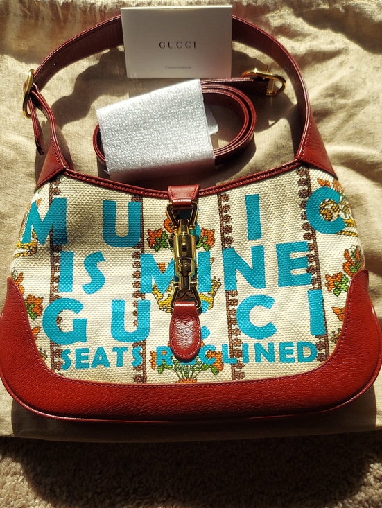 Gucci Handbags - Gucci MUSIC IS MINE Jackie 1961 SMALL Shoulder Handbag New